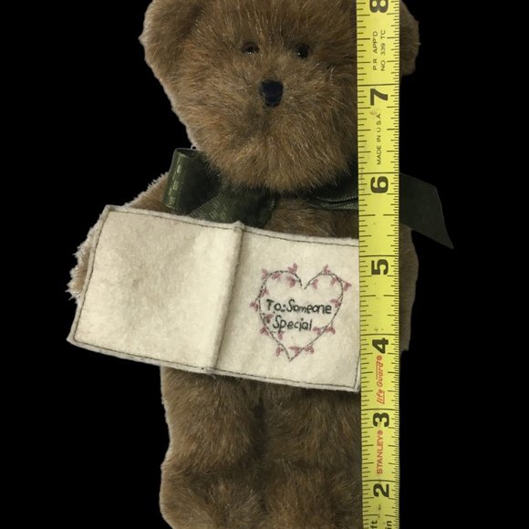 Boyds Beary B Special Bear "To Someone Special" 2003 Plush Jointed Teddy 8in. - Picture 3 of 8